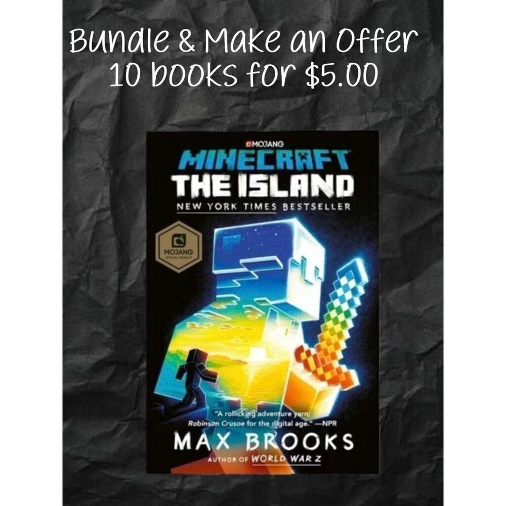 Minecraft: The Island Book by Max Brooks